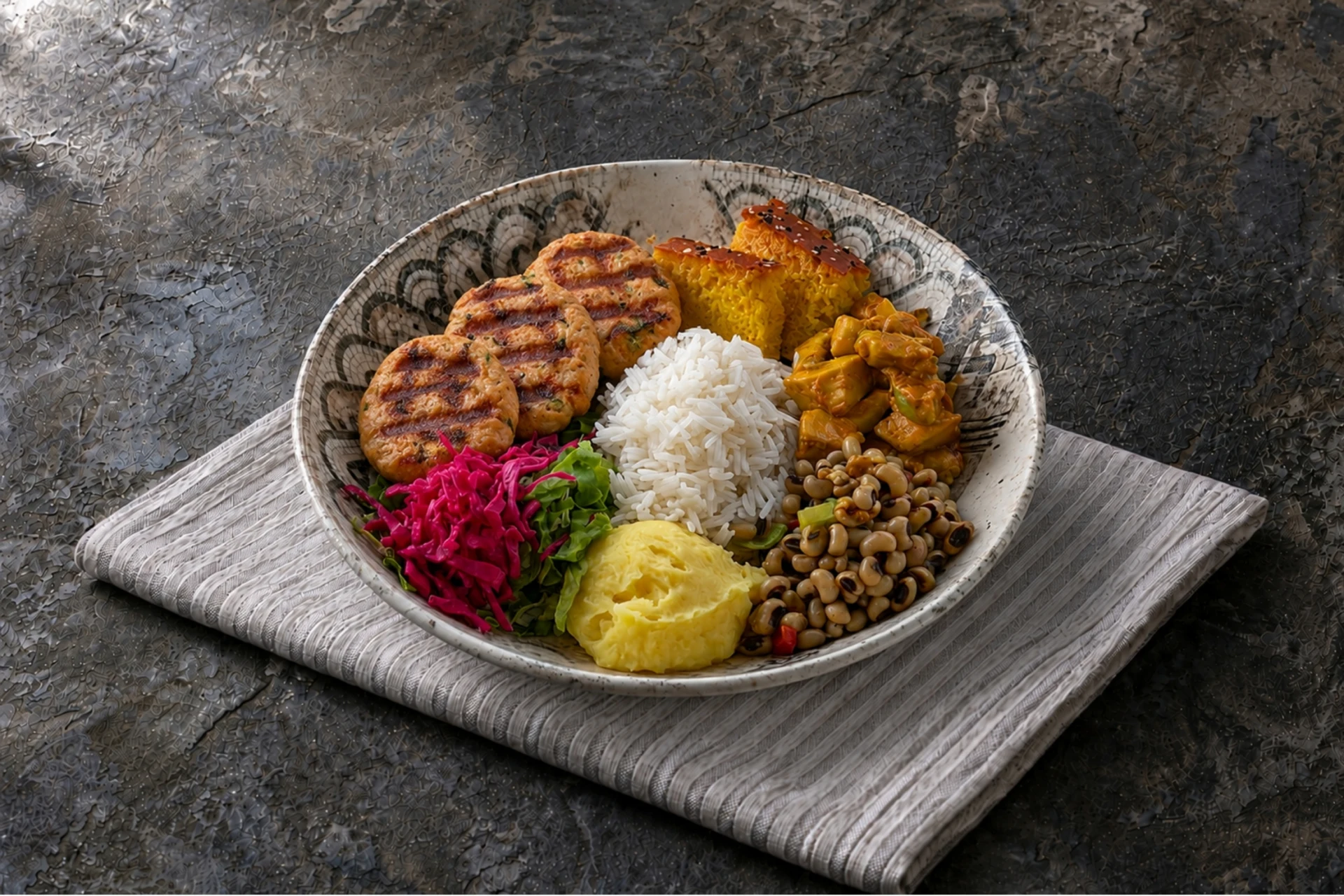 Balık Köfte Bowl (Çorba+İçecek)