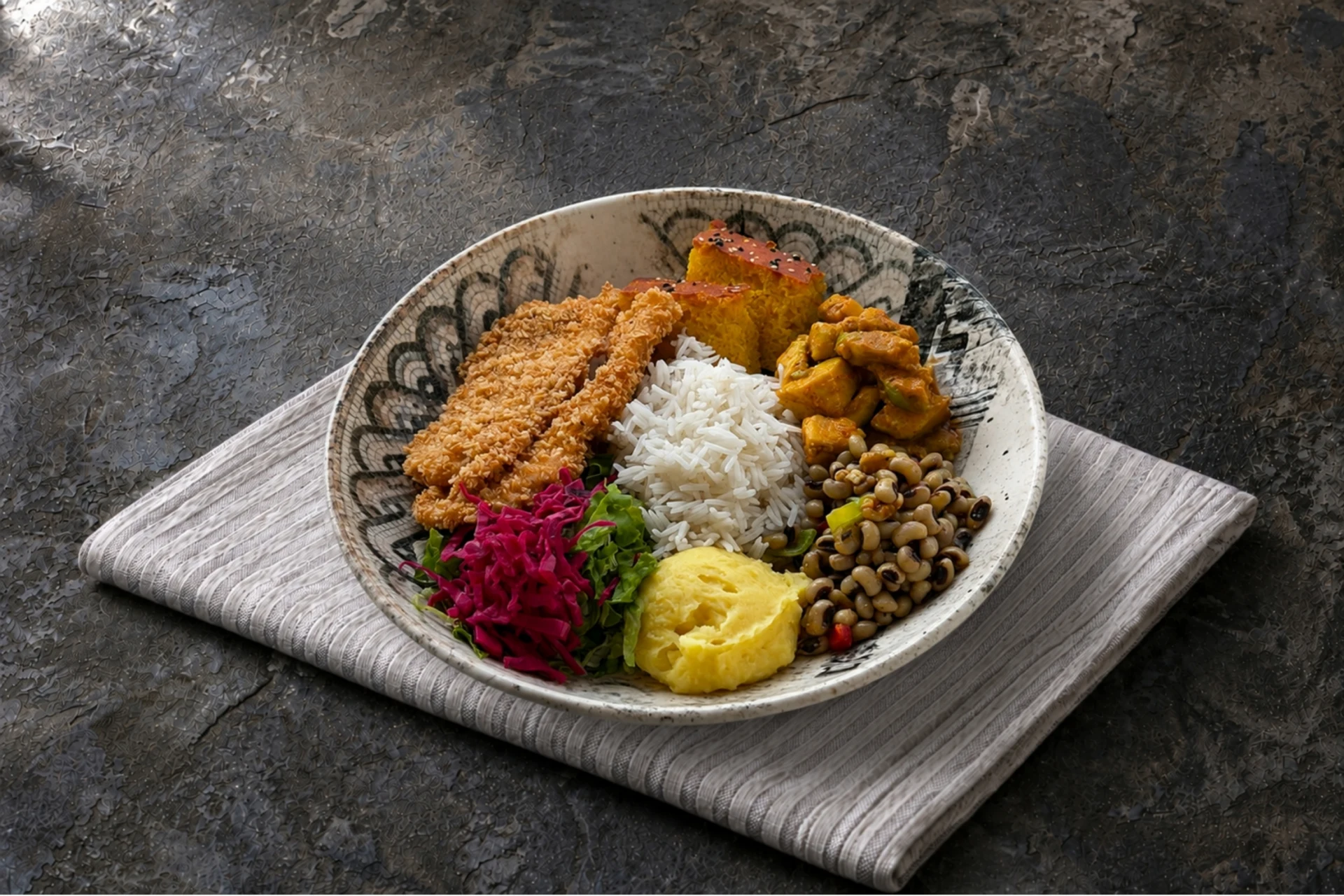 Fish&Chips Bowl (Çorba+İçecek)
