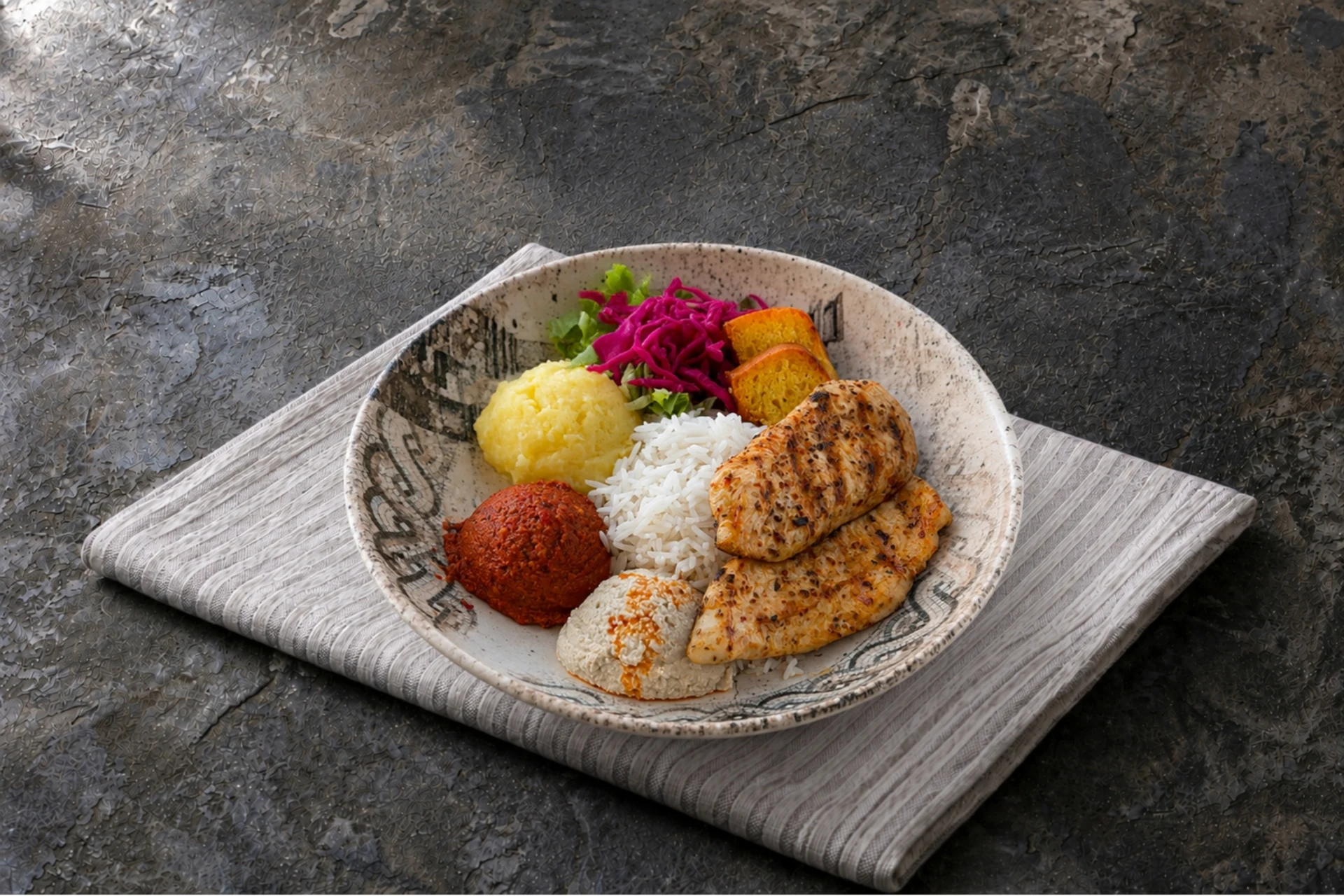 Tavuk Bowl (Çorba+İçecek)
